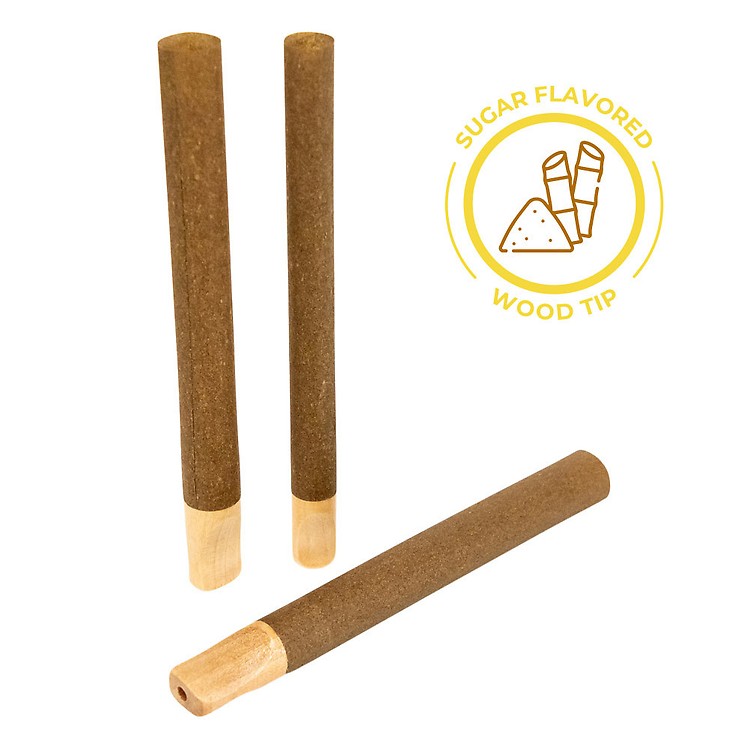 1 gram of tobacco Good Stuff Pipe - lb 1 Gram Pre-Rolled Blunt Tubes