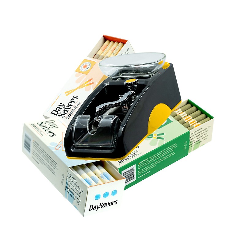 weed cigarette roller USEWIRE Rolling Machine, Manual Tobacco Rolling Machine, Portable Home Cigarette Injector, Suitable for 0.31 inch/8 mm Diameter Pipes and Most Cigarette Tubes, Perfect Holiday Gift : Health & Household Tobacco Cigarette Rolling Machine |