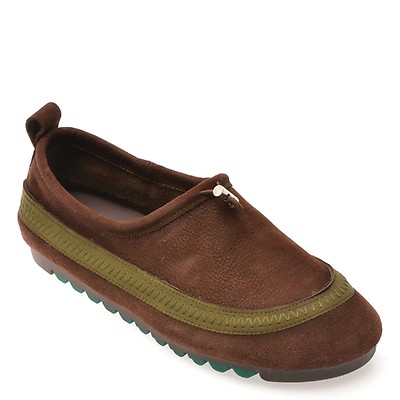 Pantofi GRYXX maro, 1968, din nabuc