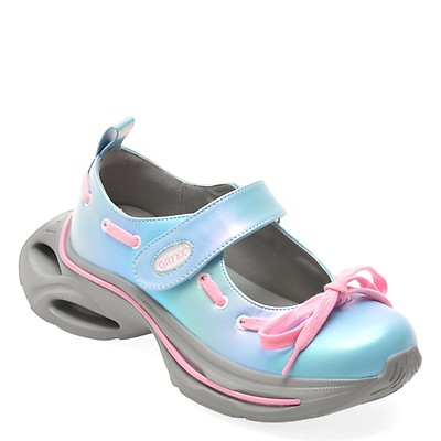 Pantofi GRYXX albastri, XC6621, din piele naturala