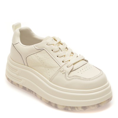 Pantofi sport GRYXX albi, 8531, din piele naturala