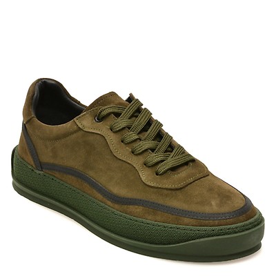 Pantofi GRYXX kaki, 17121, din piele intoarsa