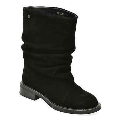 Cizme GRYXX negre, 39695, din piele intoarsa