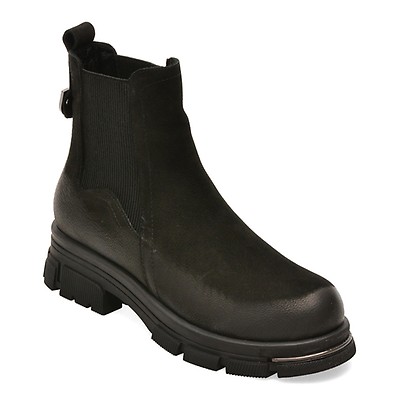 Ghete GRYXX negre, 102953, din nabuc