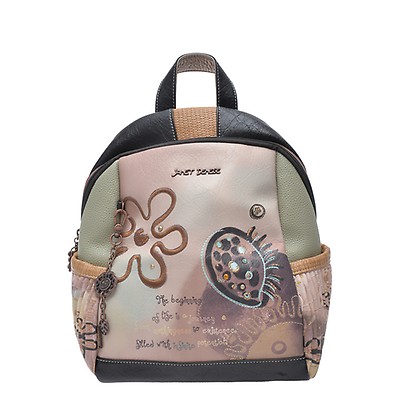 Rucsac GRYXX & JANET DENESE multicolor, J101E, din piele ecologica