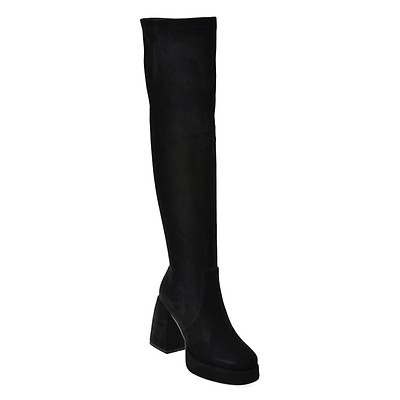 Cizme GRYXX negre, 6208X, din material textil