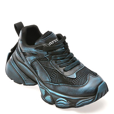 Pantofi sport GRYXX negri, 5001, din material textil