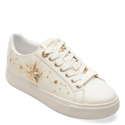 Pantofi sport ALDO albi, STARBRIGHT 100, din piele ecologica
