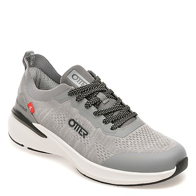 Pantofi sport OTTER gri, 30359, din material textil