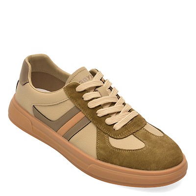 Pantofi sport GRYXX kaki, T61895, din piele naturala