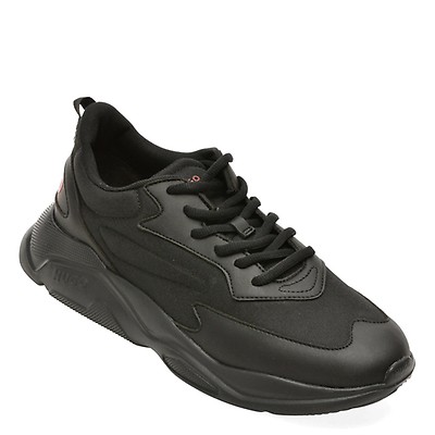 Pantofi sport HUGO negri, 6960, din material textil