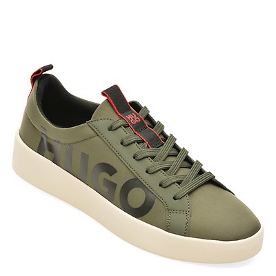 Pantofi sport HUGO verzi, 7984, din material textil