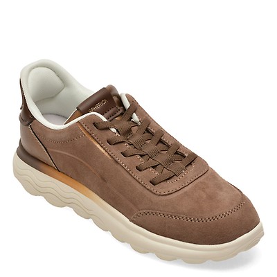 Pantofi sport GEOX maro, D657MA, din piele intoarsa