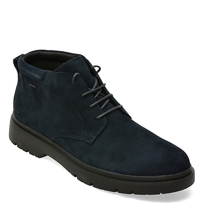 Ghete GEOX bleumarin, U46HND, din piele intoarsa