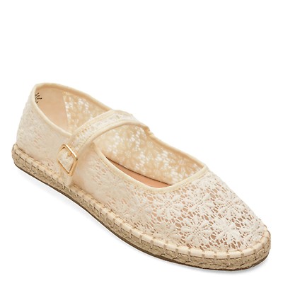 Balerini ALDO albi, ALISSE 121, din material textil