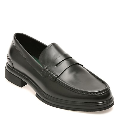 Mocasini eleganti ALDO negri, TUCKER 001, din piele naturala