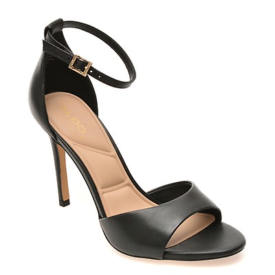 Sandale elegante ALDO negre, CRERIDE 001, din piele naturala