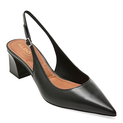 Pantofi eleganti ALDO negri, ALICIEAA 001, din piele naturala lacuita