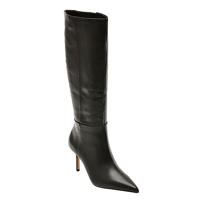 Cizme elegante ALDO negre, SAPHIRIA 001, din piele naturala