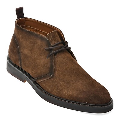 Ghete elegante ALDO maro, TOMASI 200, din piele intoarsa
