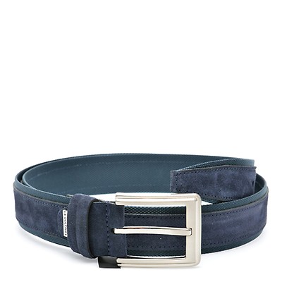 Curea LE COLONEL bleumarin, 4078, din nabuc