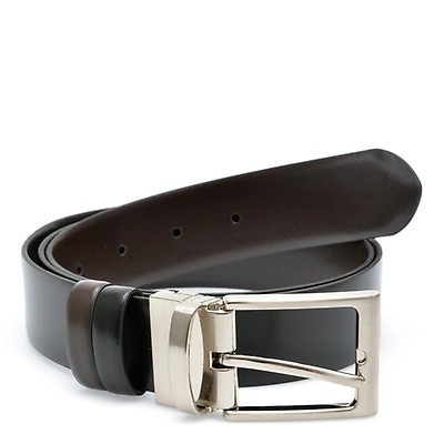 Curea LE COLONEL neagra, ORVIN, din piele naturala