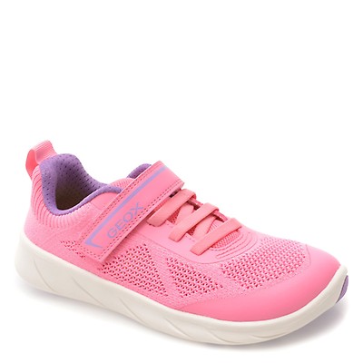 Pantofi sport GEOX roz, J65PCA, din material textil