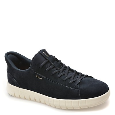 Pantofi sport GEOX bleumarin, U65MAA, din piele intoarsa