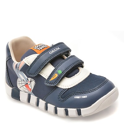 Pantofi sport GEOX bleumarin, B6555B, din material textil