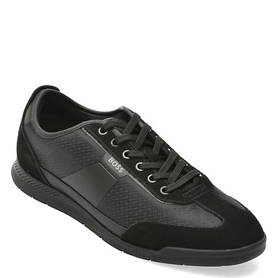 Pantofi sport BOSS negri, 7877, din material textil