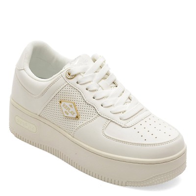 Pantofi sport REPLAY albi, WZ5O45S, din piele ecologica