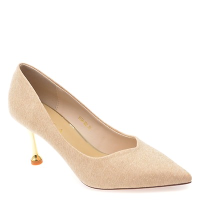 Pantofi eleganti EPICA bej, 1314102, din piele ecologica