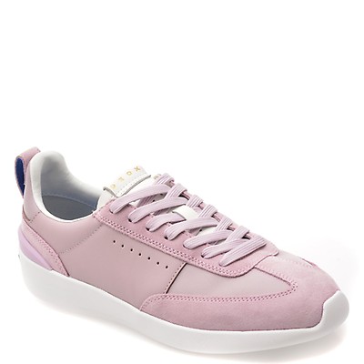 Pantofi sport GEOX mov, D659JA, din piele naturala