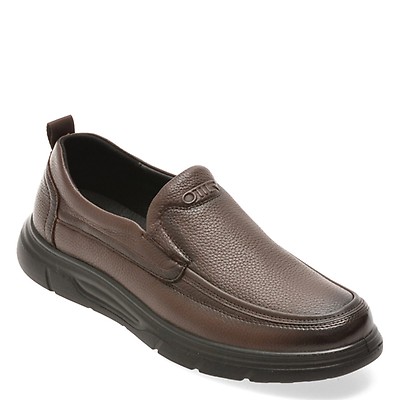 Mocasini OTTER maro, 1959, din piele naturala