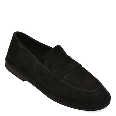 Mocasini EPICA negri, QS919, din piele intoarsa