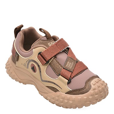 Pantofi sport SELECTION KIDS gri, W178, din piele ecologica