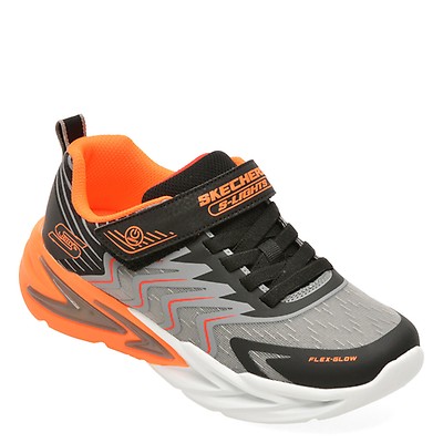 Pantofi sport SKECHERS gri, FLEX-GLOW ULTRA, din material textil