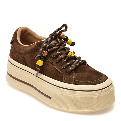 Pantofi sport GRYXX maro, 7979, din piele intoarsa