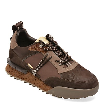 Pantofi sport REPLAY maro, MS1P09L, din material textil si piele naturala
