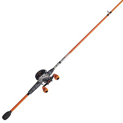 orange baitcaster combo