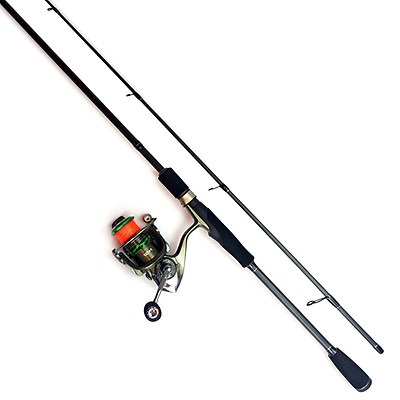 pike spinning rod and reel