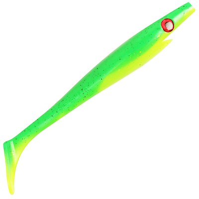 Mounted Rubber Fish zandershad Pike 4 favorite Bait with Jig & Stinger 3/0,14g