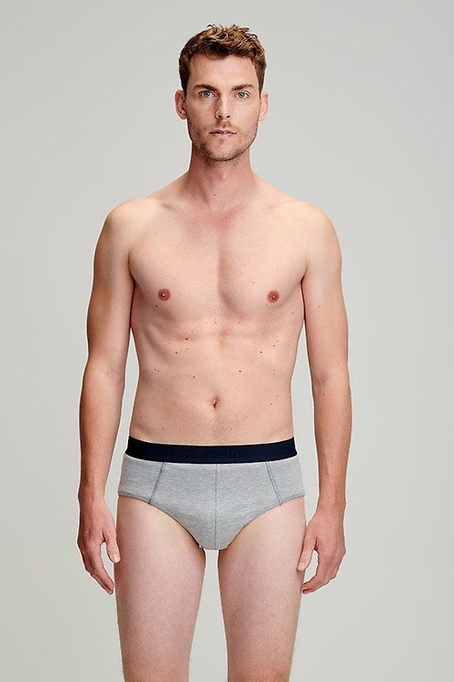 Offener Slip mit hoher Taille leichte Bio Baumwolle