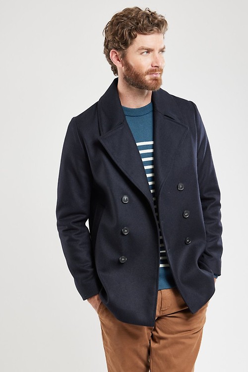 Armor lux sailor peacoat hotsell