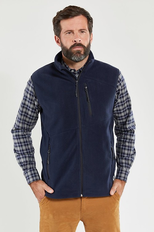 gilet polaire homme sans manche