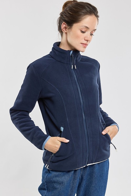 manteau blouson polaire femme