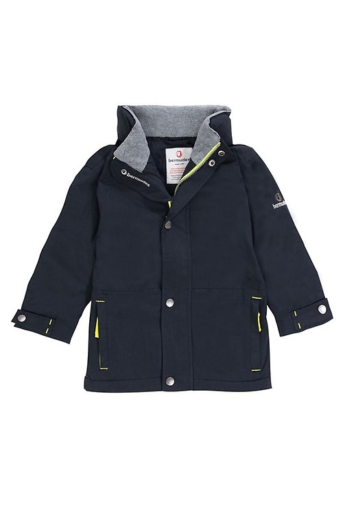 【SATIIIZ】Perrin Wool Over Duffle Coat Velasca | Navy blue 100% wool duffel coat, Made in Italy