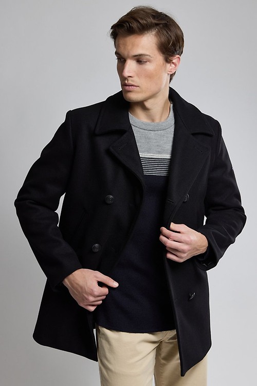 Two sales tone peacoat