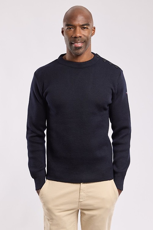 Pull discount marin militaire