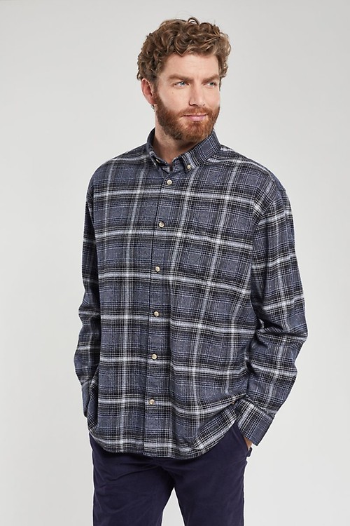 Chemise flanelle best sale laine homme